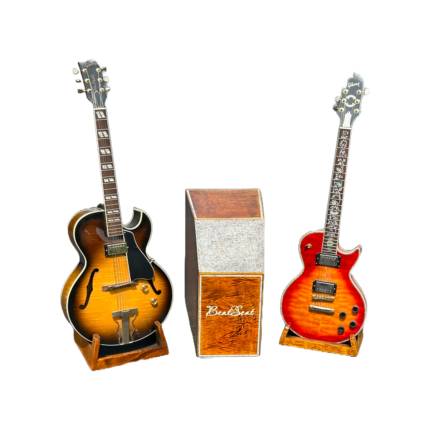 Signature Edition with Guitar Stand- Flamed Maple -Hardwood