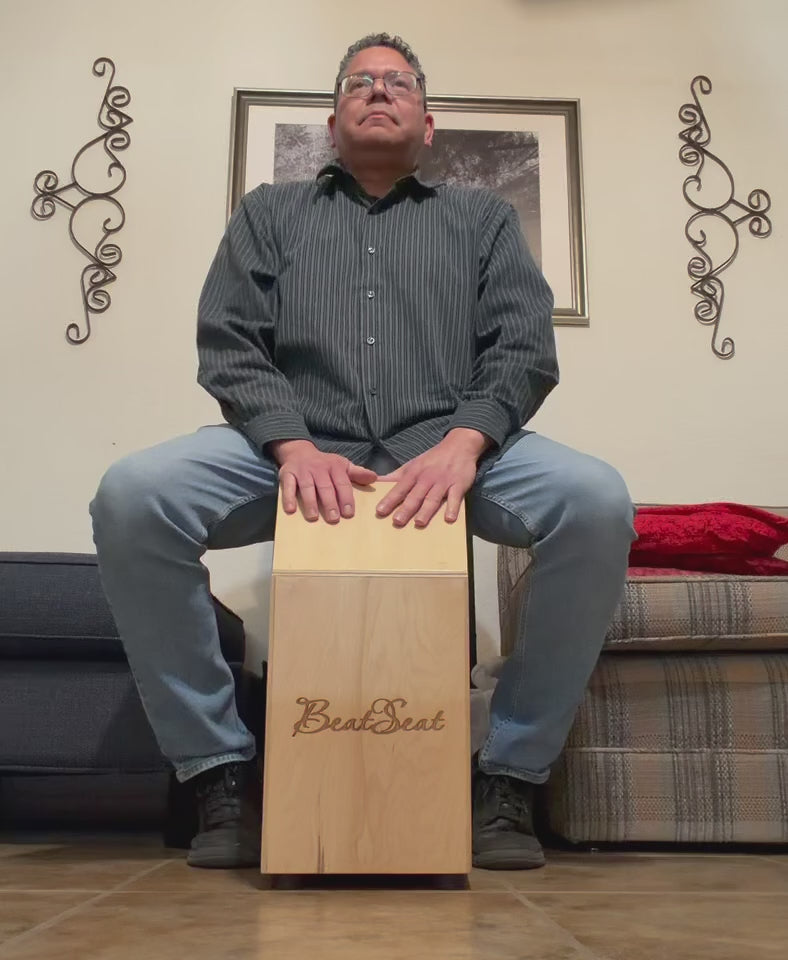 Load video: Watch how BeatSeat transforms your percussion experience